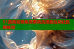 51漫画官网免费看高清漫画互动社区新体验