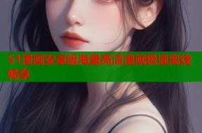 51漫画安卓版海量高清漫画极速离线畅享