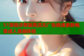51漫画涉黄版高清无广告极速更新畅享成人漫画体验